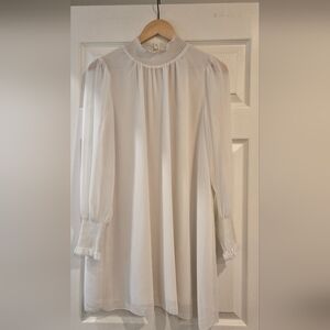 Aritzia Mini White Dress